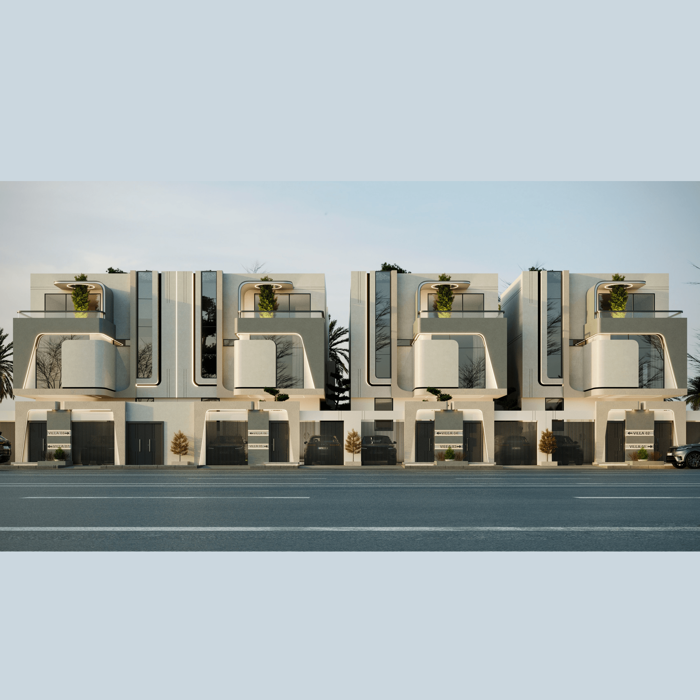 فيلا بتصميم مميز 1