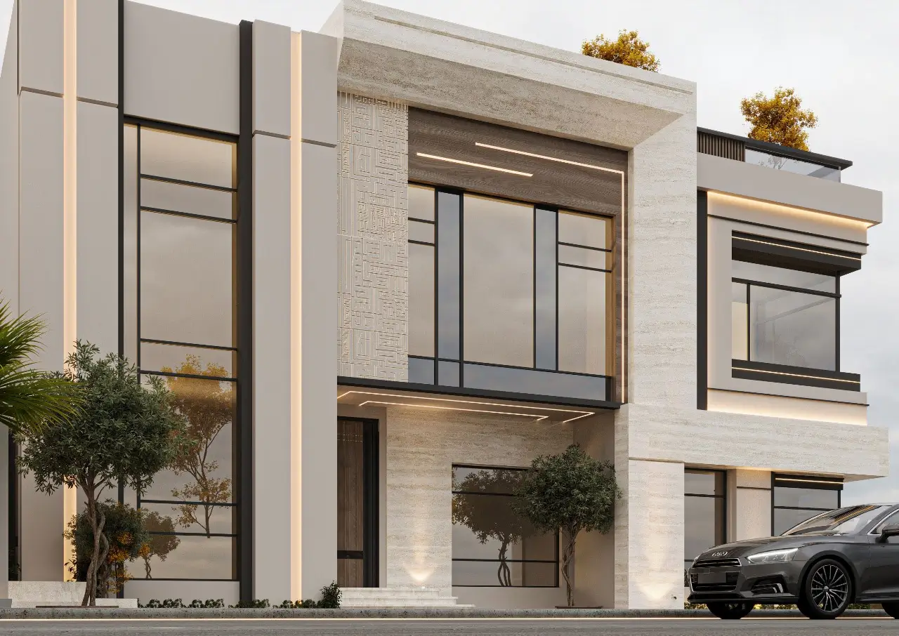 فيلا بأسلوب حديث