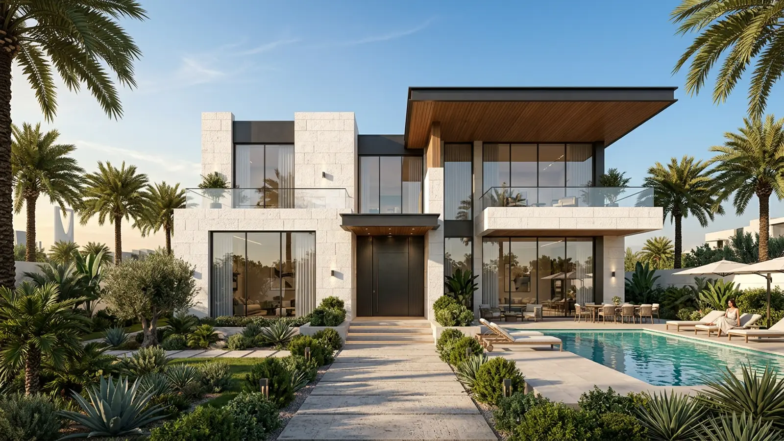 خدمات التصميم المعماري والمخططات للفلل والمشاريع