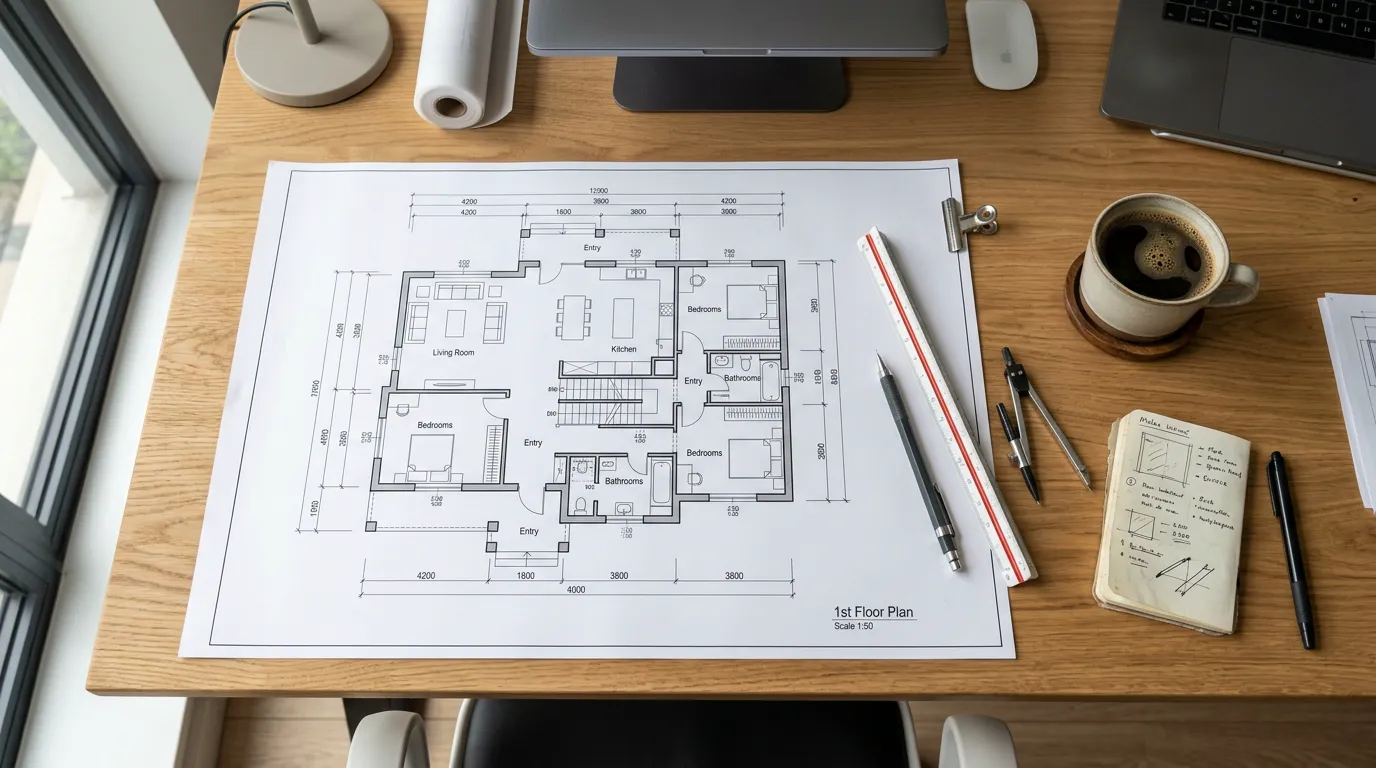 How Does a Villa Concept Evolve into Architectural Plans? An Educational Example