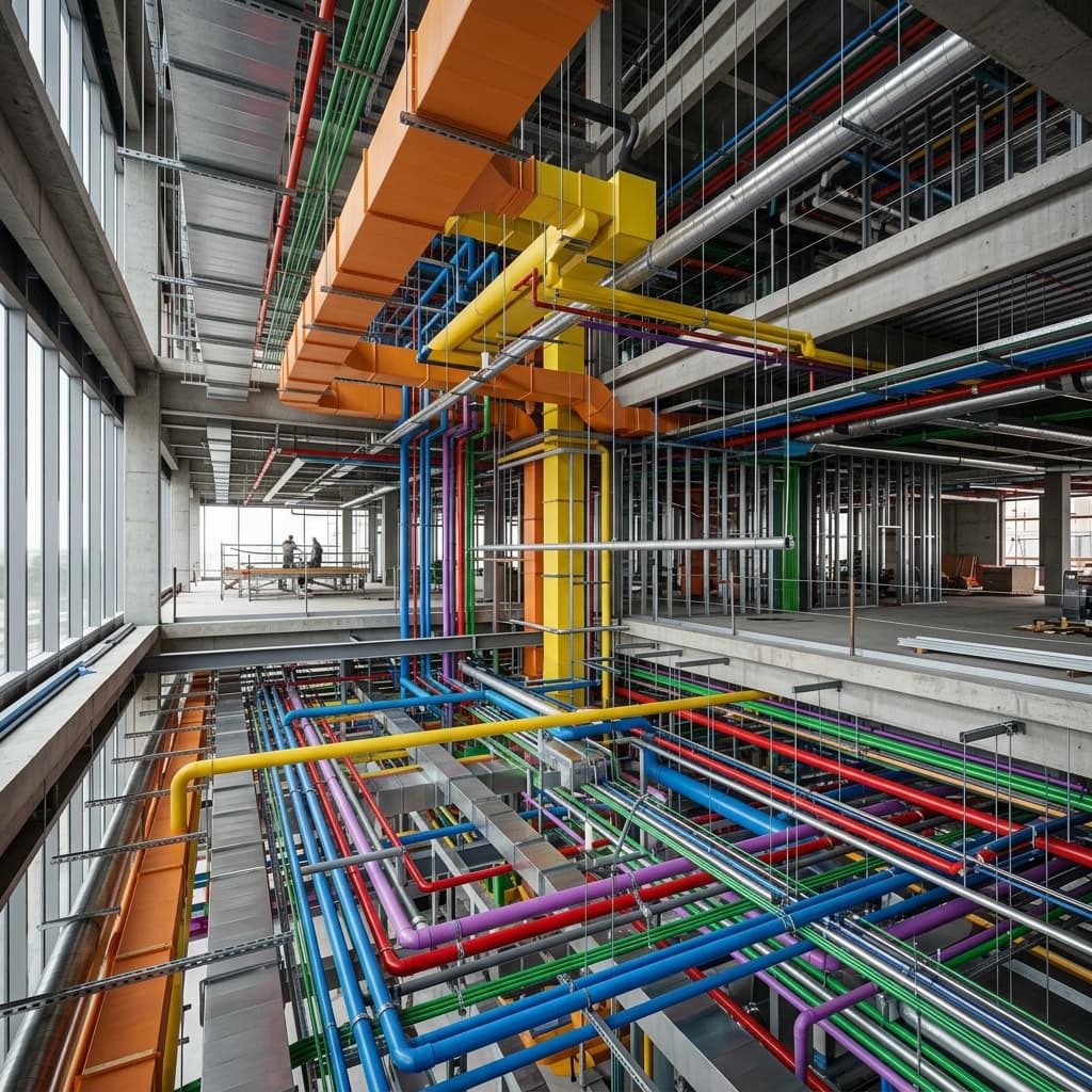 صورة مقال: كيف يساعد BIM في تقليل تكاليف تعارضات MEP؟