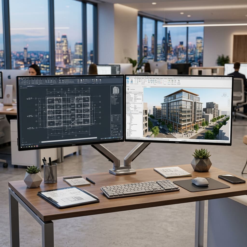 مستقبل التصميم الهندسي في السعودية: لماذا يتفوق نظام BIM على أنظمة CAD التقليدية؟