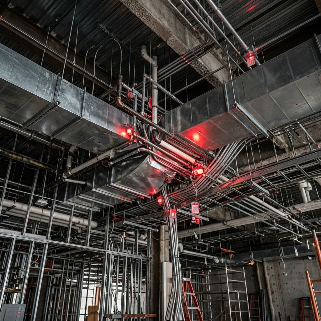 إخفاقات التنسيق الكهروميكانيكي (MEP): تأثيرها السلبي على العائد المادي والمشاريع