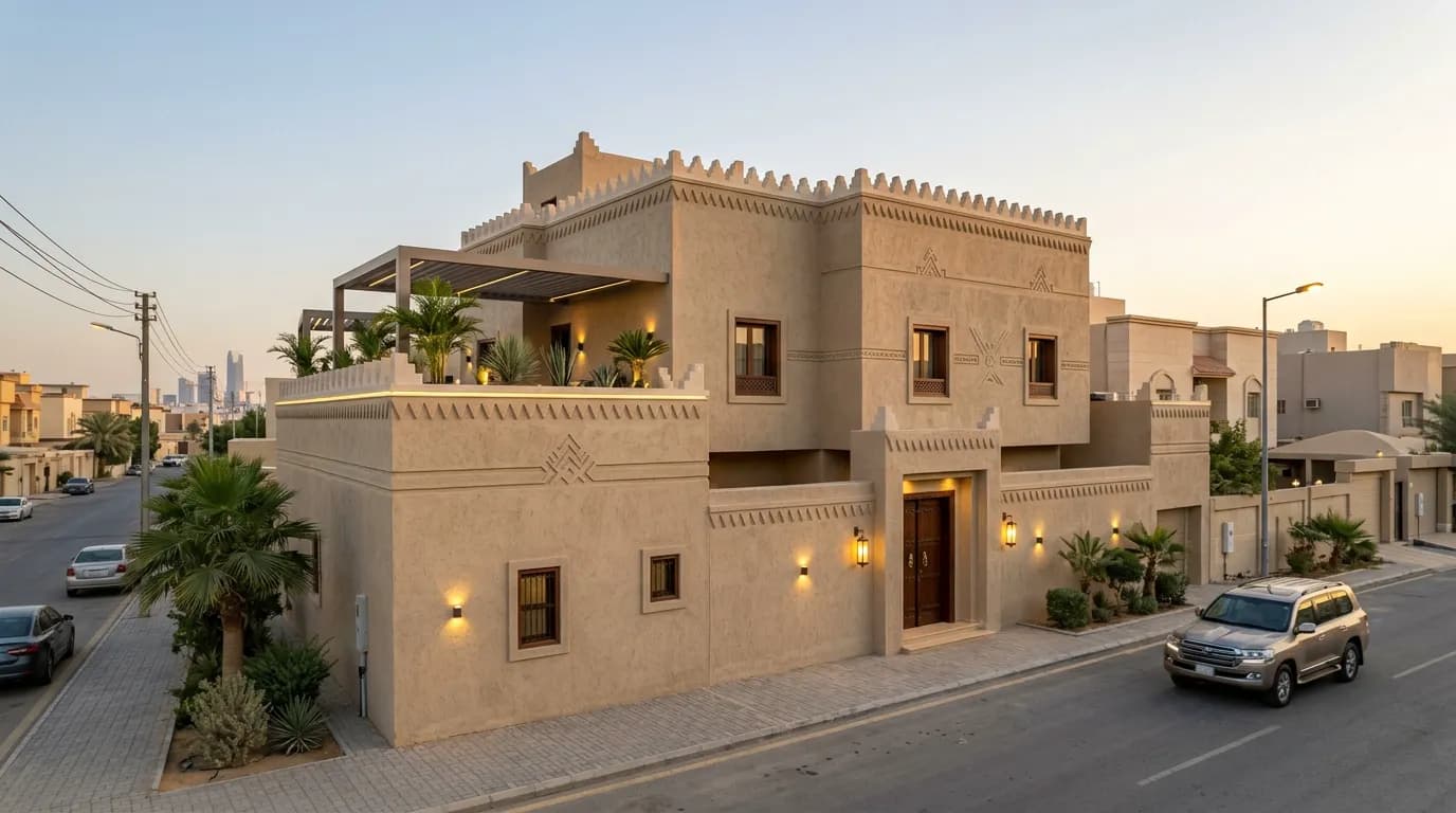 Contemporary Najdi Facades: An Educational Design Guide