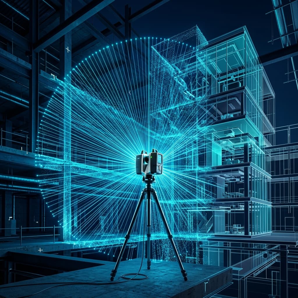 Scan-to-BIM وAs-Built للمشاريع القائمة: متى تحتاجه وما الذي تستلمه؟