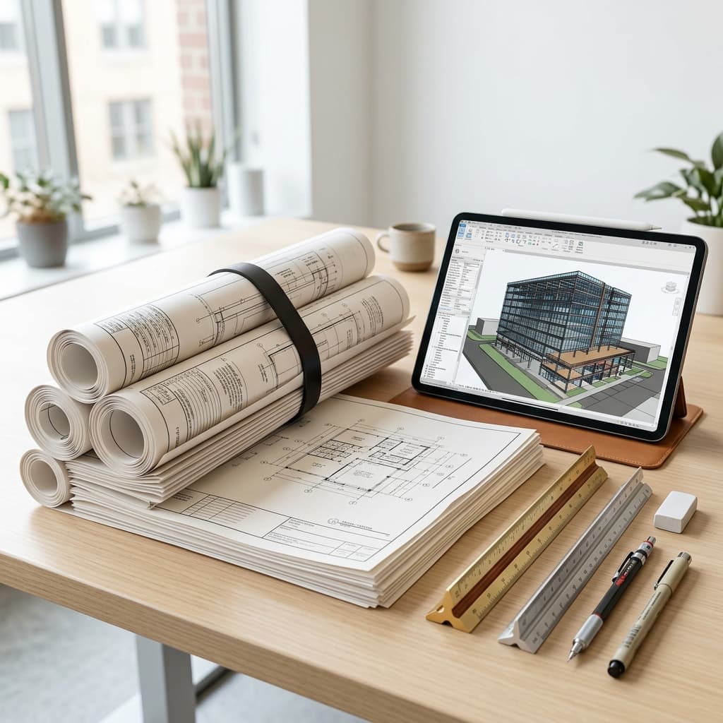 المخططات التنفيذية (Shop Drawings): تسليمات كل تخصص لتقليل تعارضات الموقع