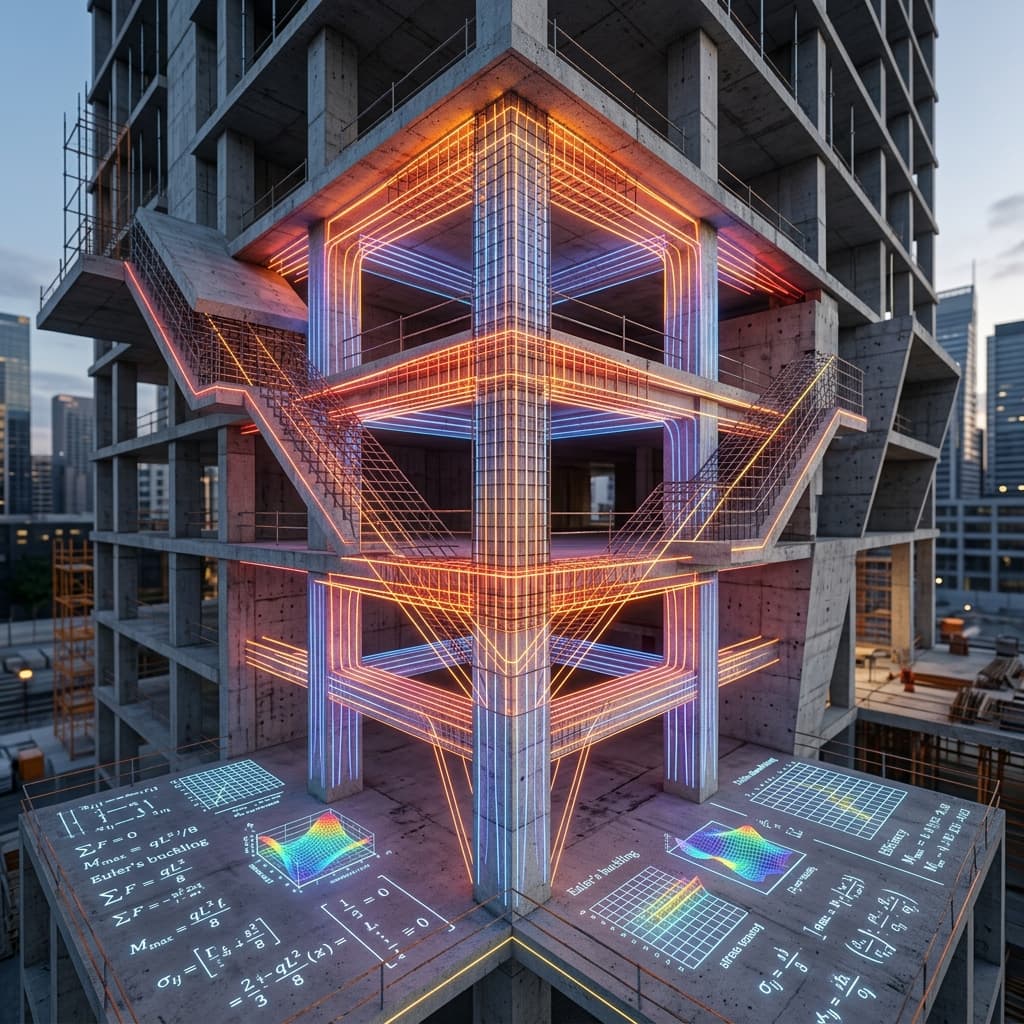 كيف يساهم التصميم الإنشائي الذكي في تحسين كميات حديد التسليح؟