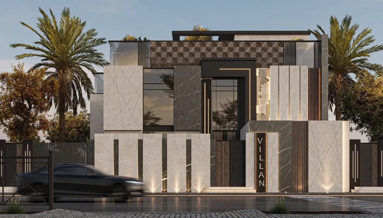 تصميم خارجي عصري
