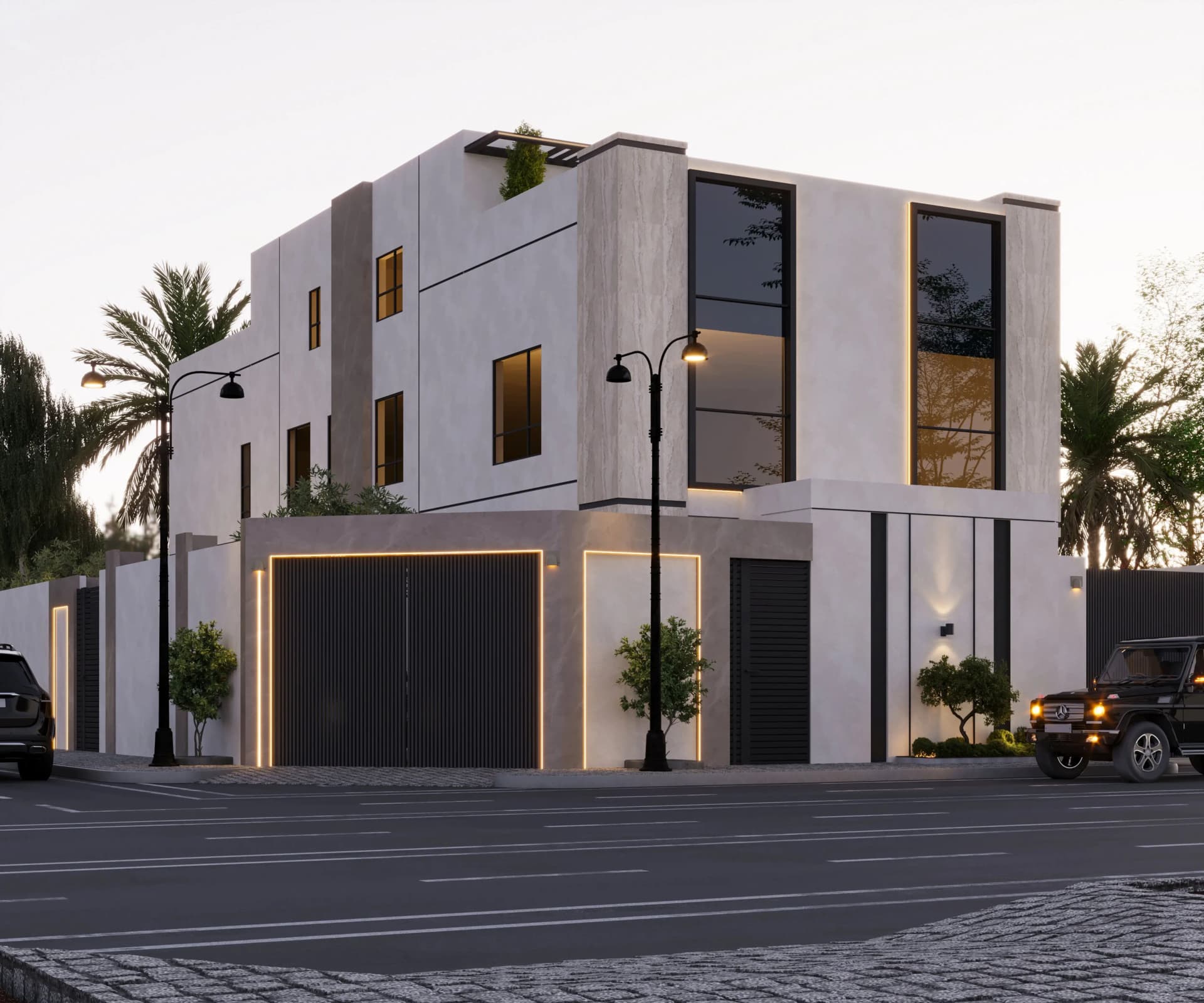 تصميم سكن فاخر
