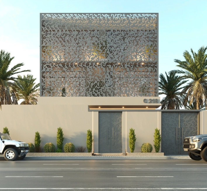 Alhozily Villa - Side View