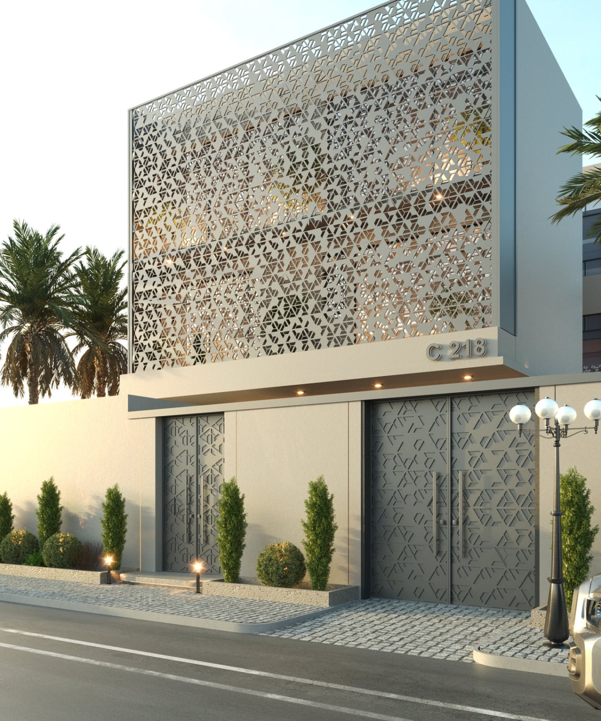 Alhozily Villa - Main Facade