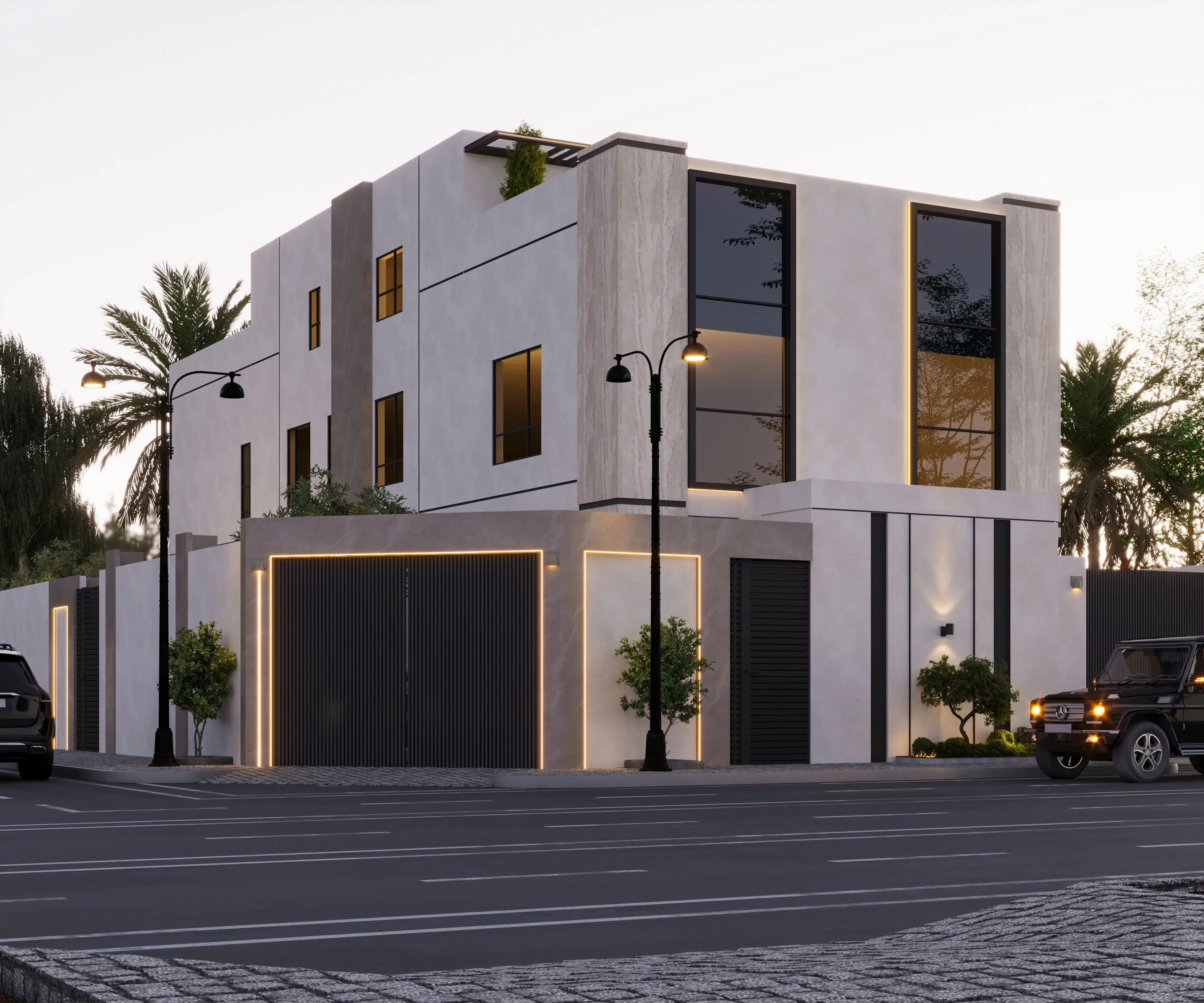 تصميم سكن فاخر